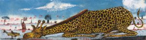 Gutenachtgeschichte, 2014, 25x80cm