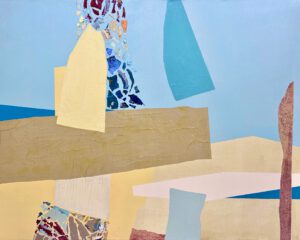 Dissolution in Space VI, 2025, 80x100cm