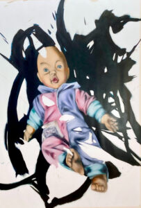 o.T., 2024, 130x90cm