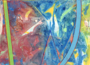 Tout l’espace, 2023, 26x35.8 cm